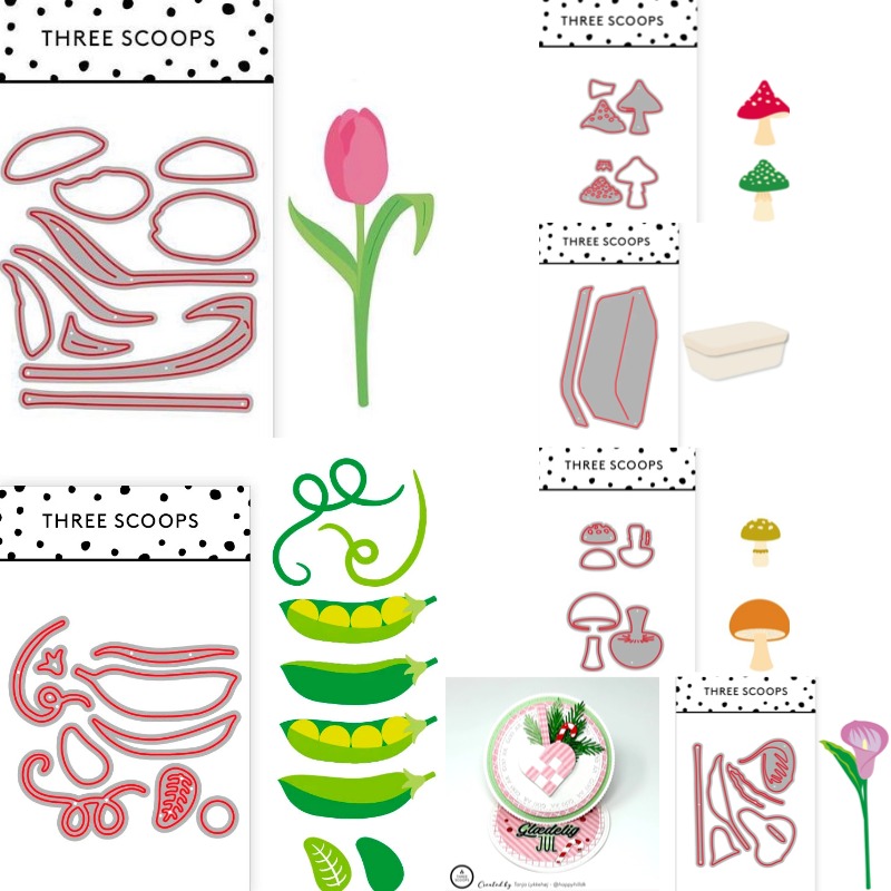 Candle Making Books - Blattkurvatur in Blumenform - Präzise Metall-Stanzform