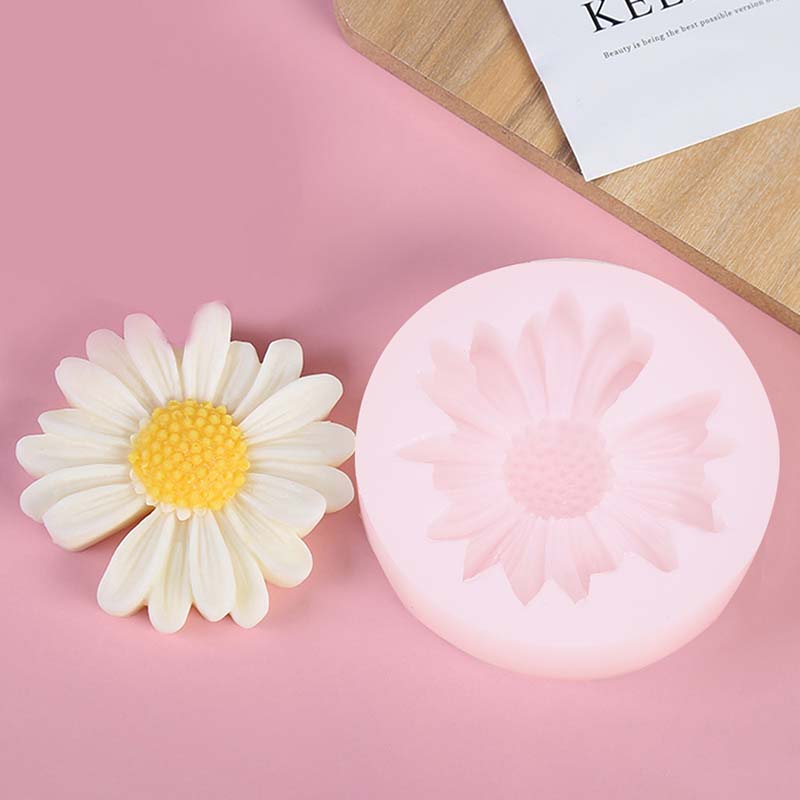 Candle Making Reno - DIY Kerze Silikon Form Gänseblümchen Kamille