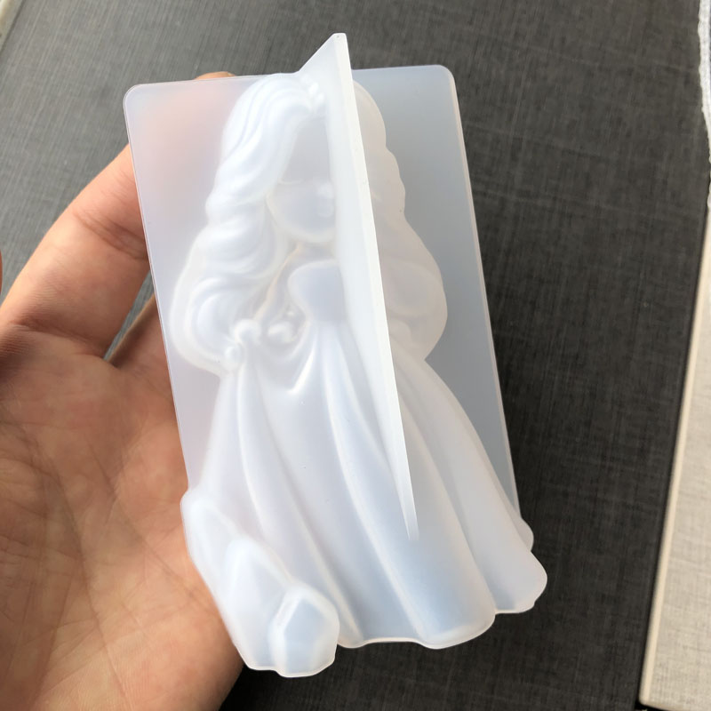 3D süße Prinzessin Silikon Ker – Candle Mold Silicone Bewertung und Preis