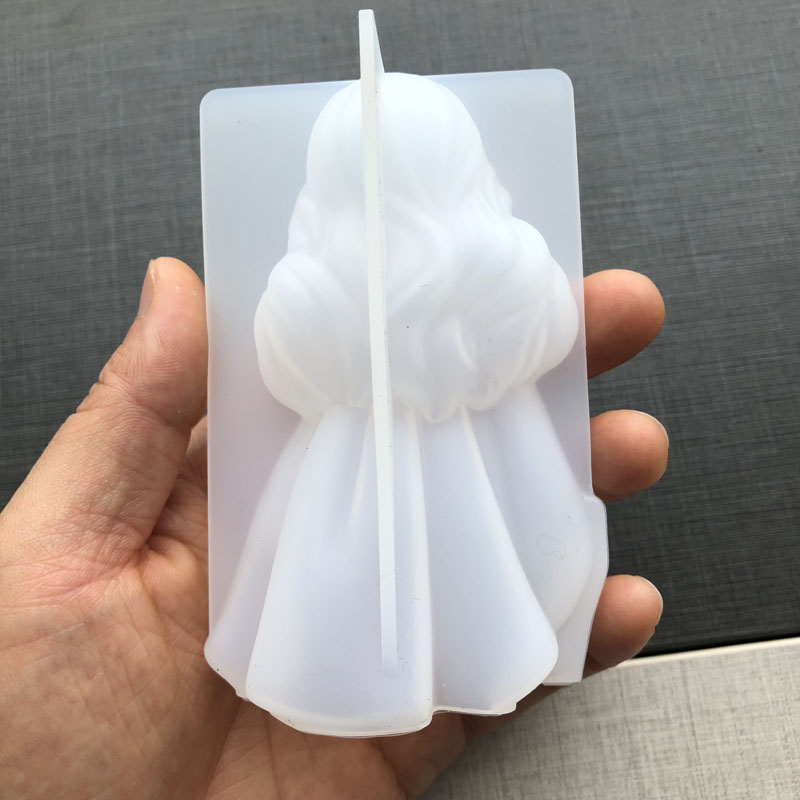 3D süße Prinzessin Silikon Ker – Candle Mold Silicone Bewertung und Preis