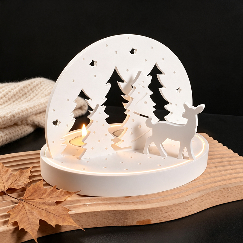 Weihnachts-Elch-Teelichthalter – Candle Mold Silicone Bewertung und Preis