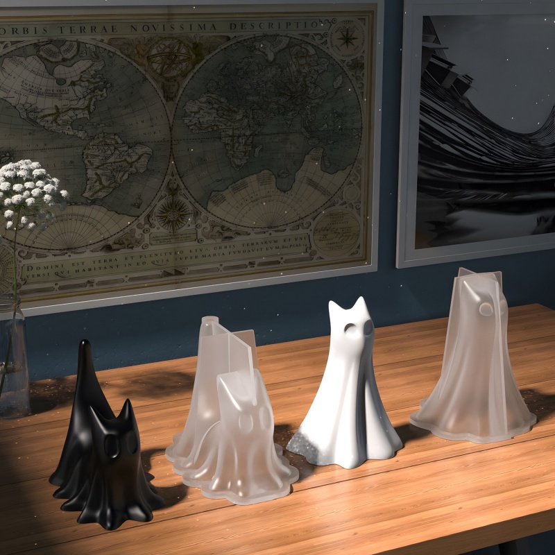 Geisterkatze Halloween Desktop – Candle Making Class Bewertung und Preis