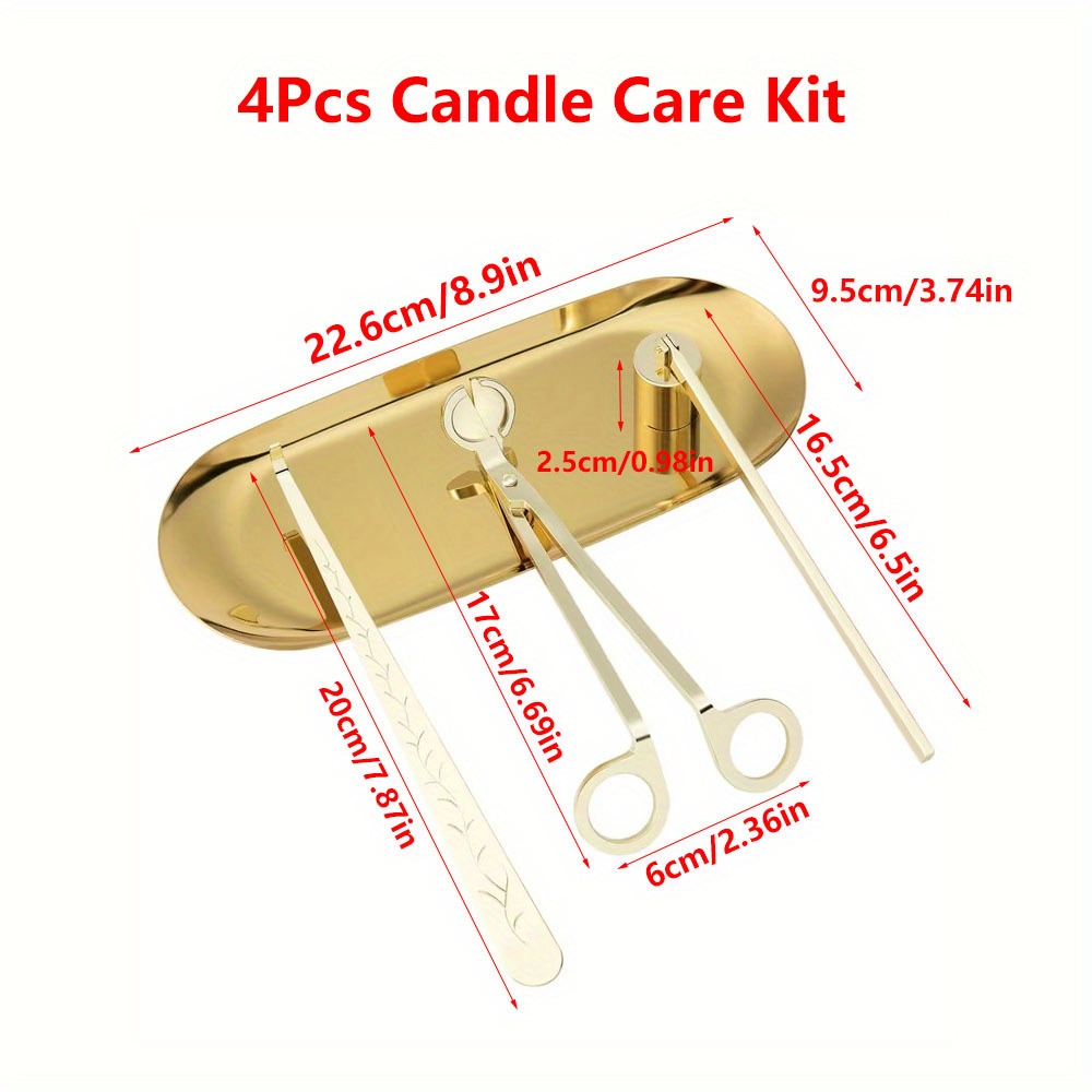 4 teile/satz Luxus Kerze Pfleg – Candle Making Supplies Wholesale Bewertung und Preis