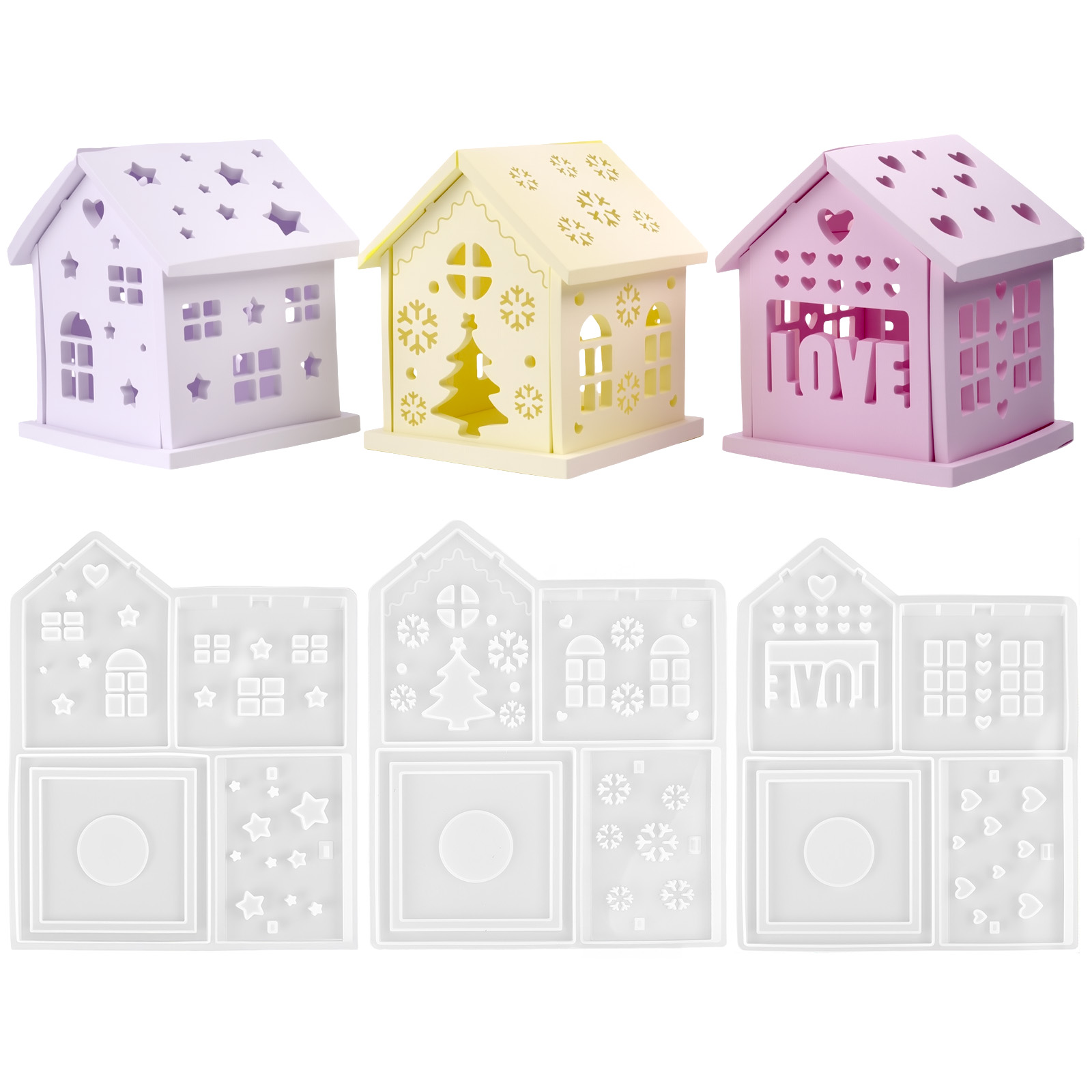 3D Haus Silikonform DIY Weihna – Candle Making Class Bewertung und Preis