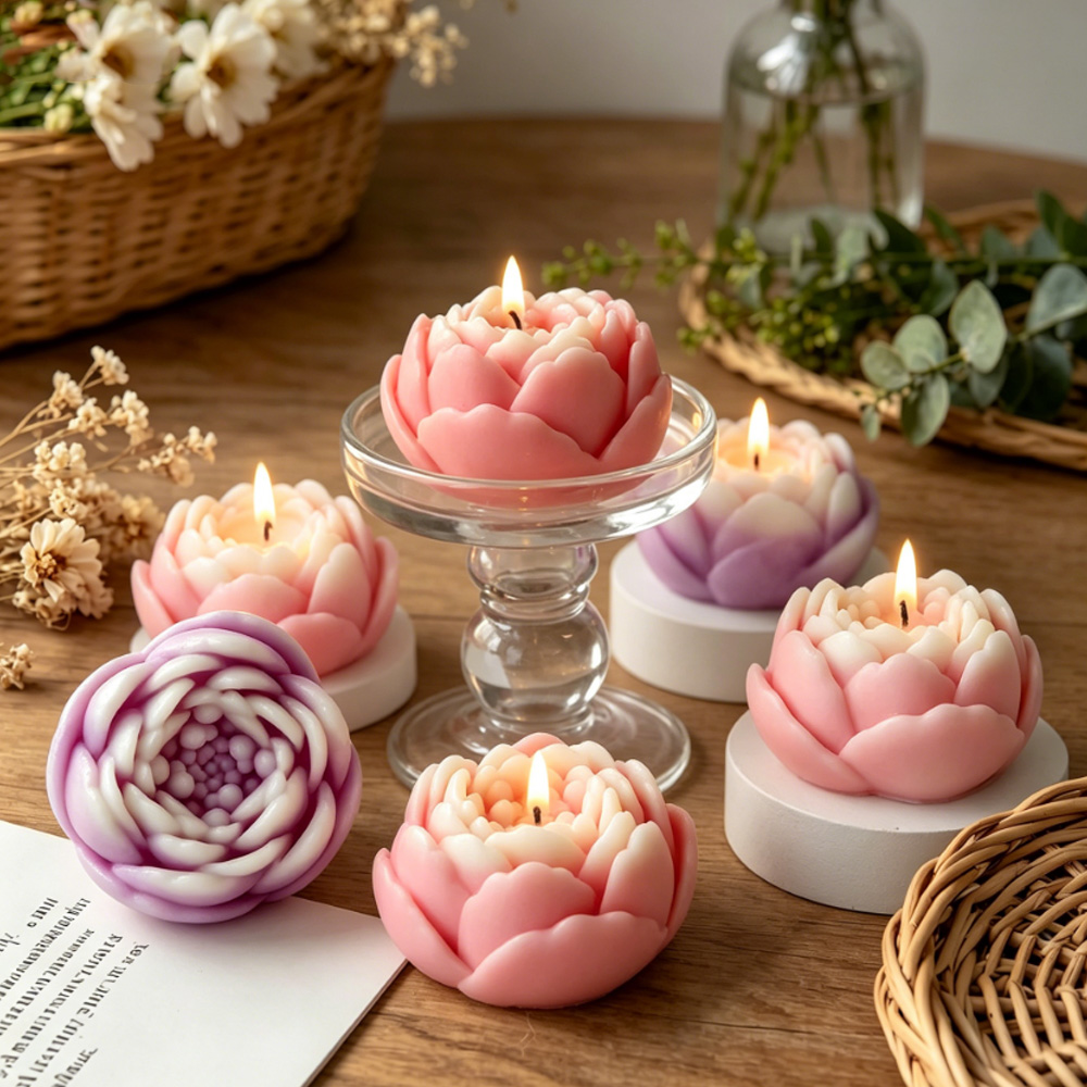 3D Blumen Silikonform Pfingstr – Candle Making Reno Bewertung und Preis