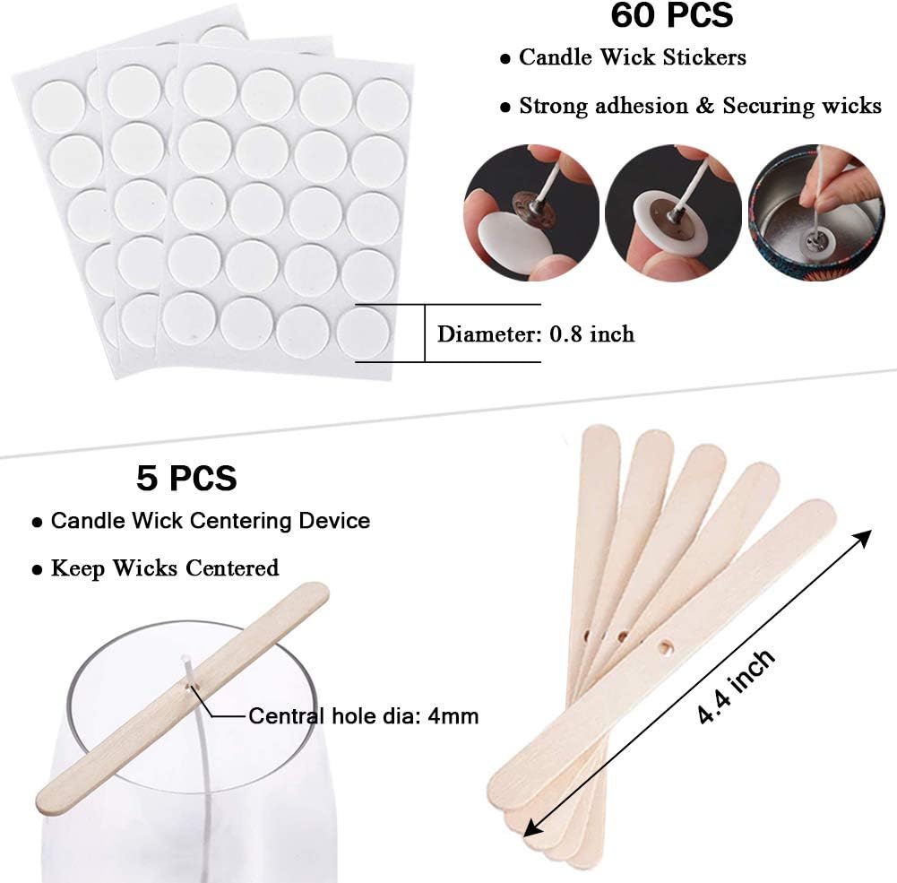 DIY Kerzenherstellung Zubehör  – Adhesive Dot Wick Bewertung und Preis