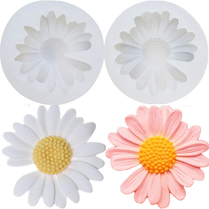 3d Gänseblümchen Blumen form S – Candle Making Supplies Wholesale Bewertung und Preis