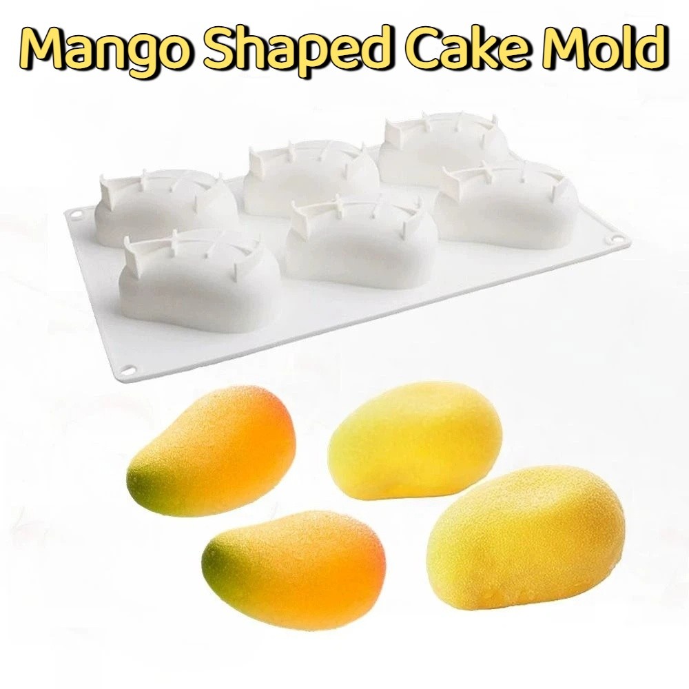 6-fach Mango-förmige Kuchenfor – Candle Making Class Bewertung und Preis