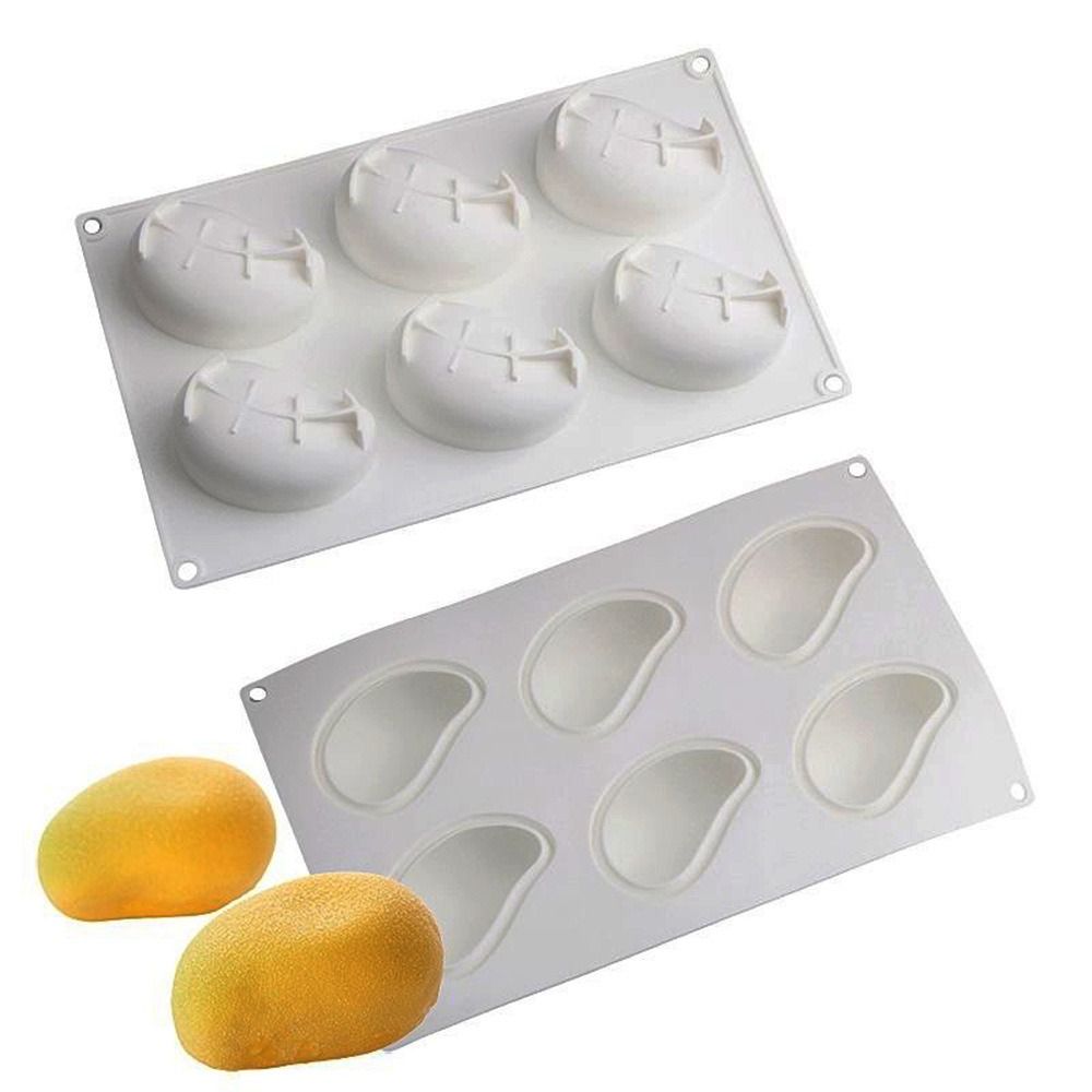 6-fach Mango-förmige Kuchenfor – Candle Making Class Bewertung und Preis