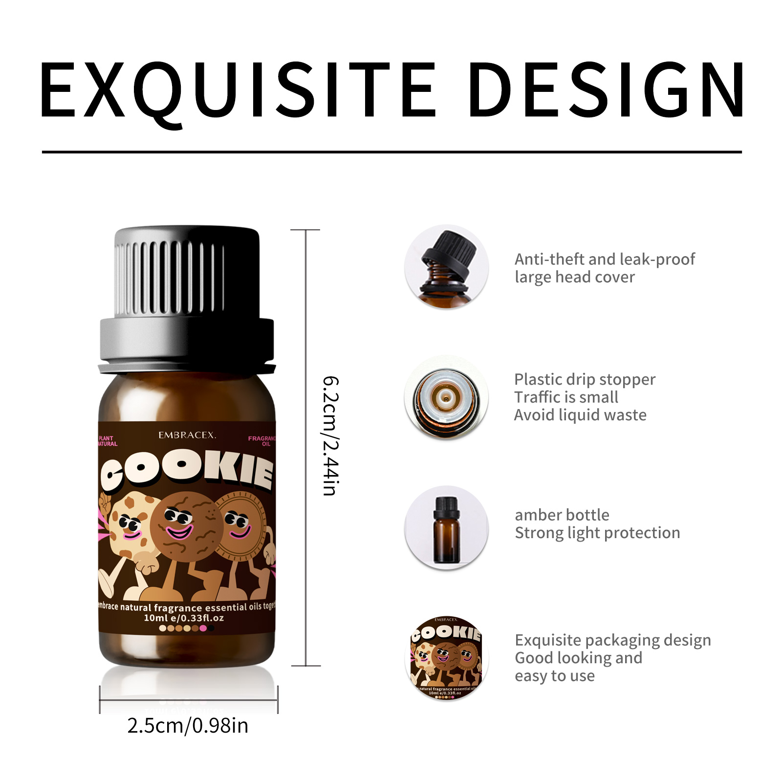 10ml Keks-Duftöle für Reed-Dif – Candle Making Ingredients Bewertung und Preis