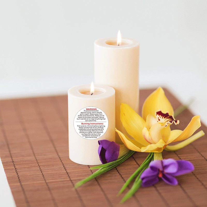 500 Stück weiße Kerzen-Warneti – Candle Warning Label Bewertung und Preis