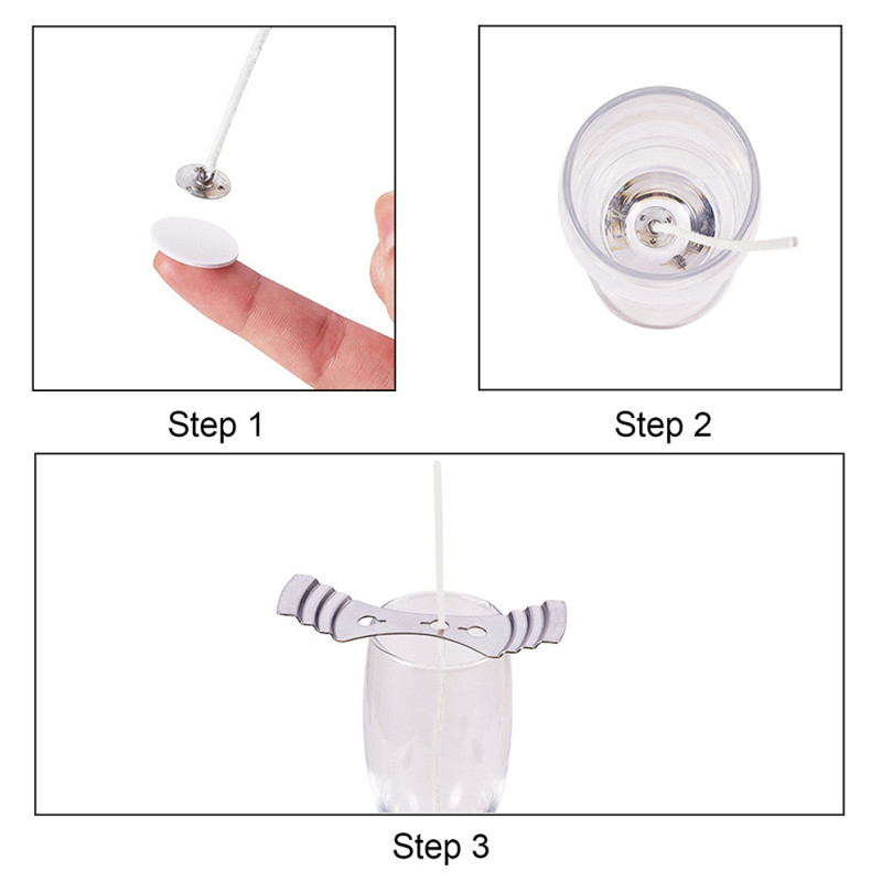 100 stücke/Rolle Kerze Docht A – Adhesive Dot Wick Bewertung und Preis